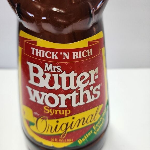 Vintage Mrs. Butterworth's 36oz Bottle - Picture 3 of 6